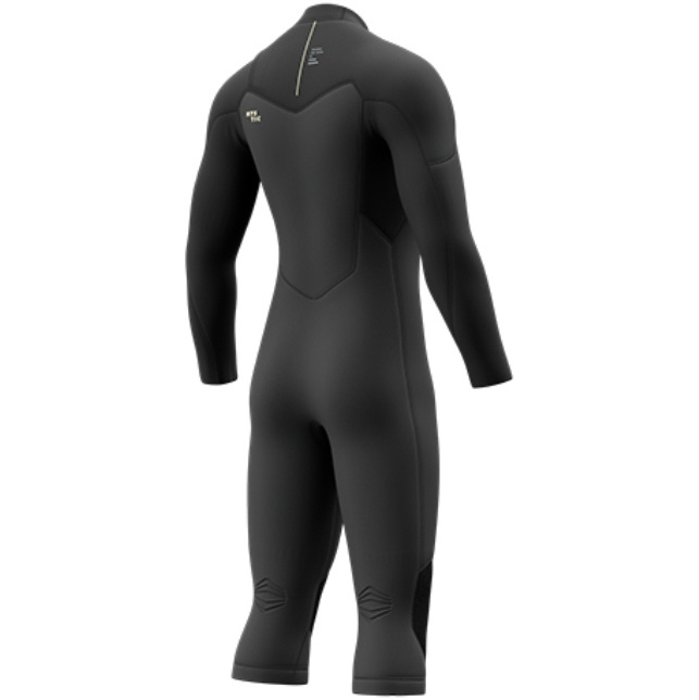 2026 Mystic Homem Motion 4/3mm Chest Zip Manga Comprida Perna Curta Fato De Neopreno 35000.270010 - Black